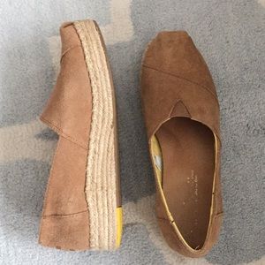 Suede Tom wedge espadrille